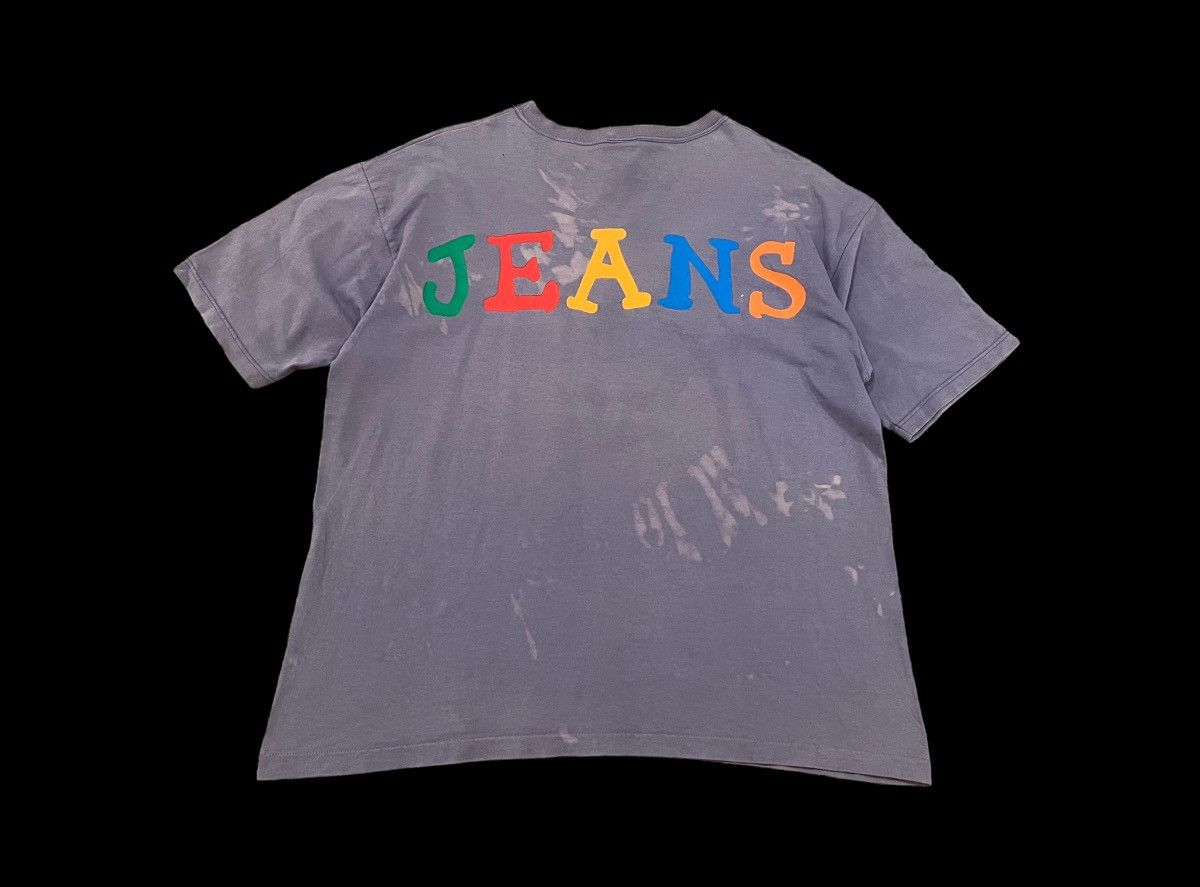 Guess A vintage Thrashed Faded Bleach Guess Shirt Size US L / EU 52-54 / 3 - 2 Thumbnail