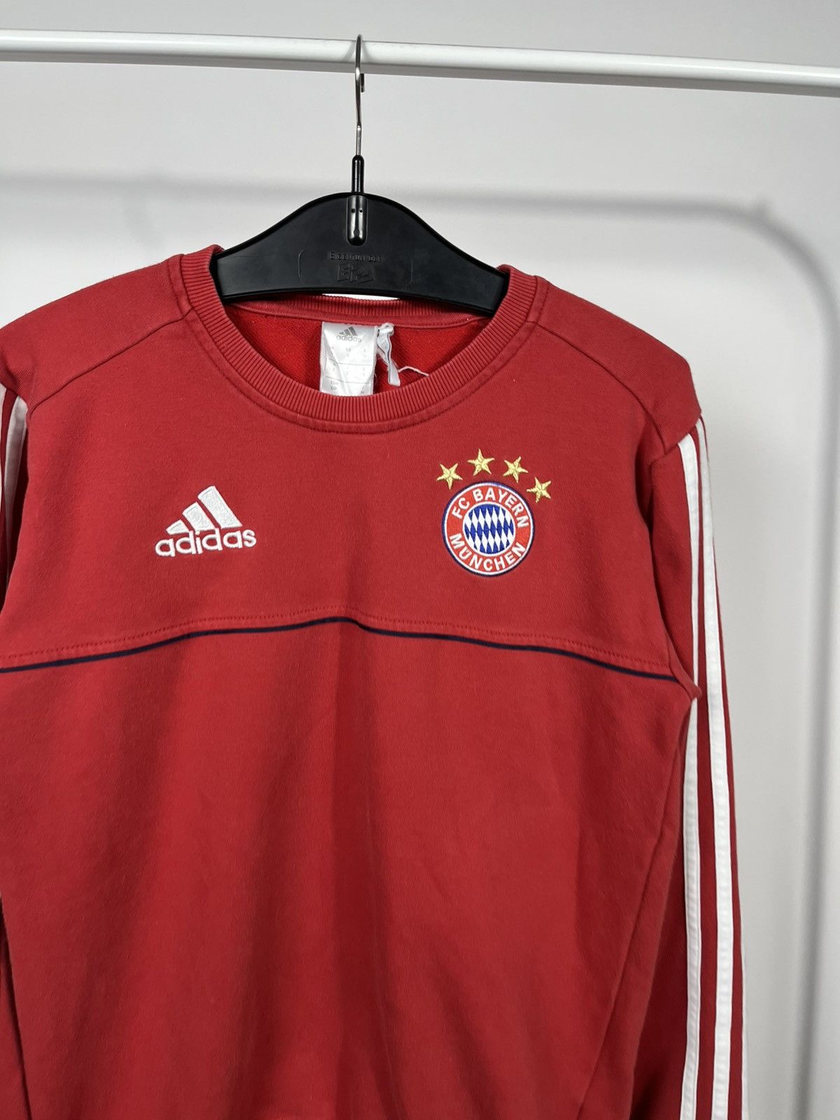 Adidas Adidas FC Bayern Munich Red Sweatshirt S Size US S / EU 44-46 / 1 - 3 Thumbnail