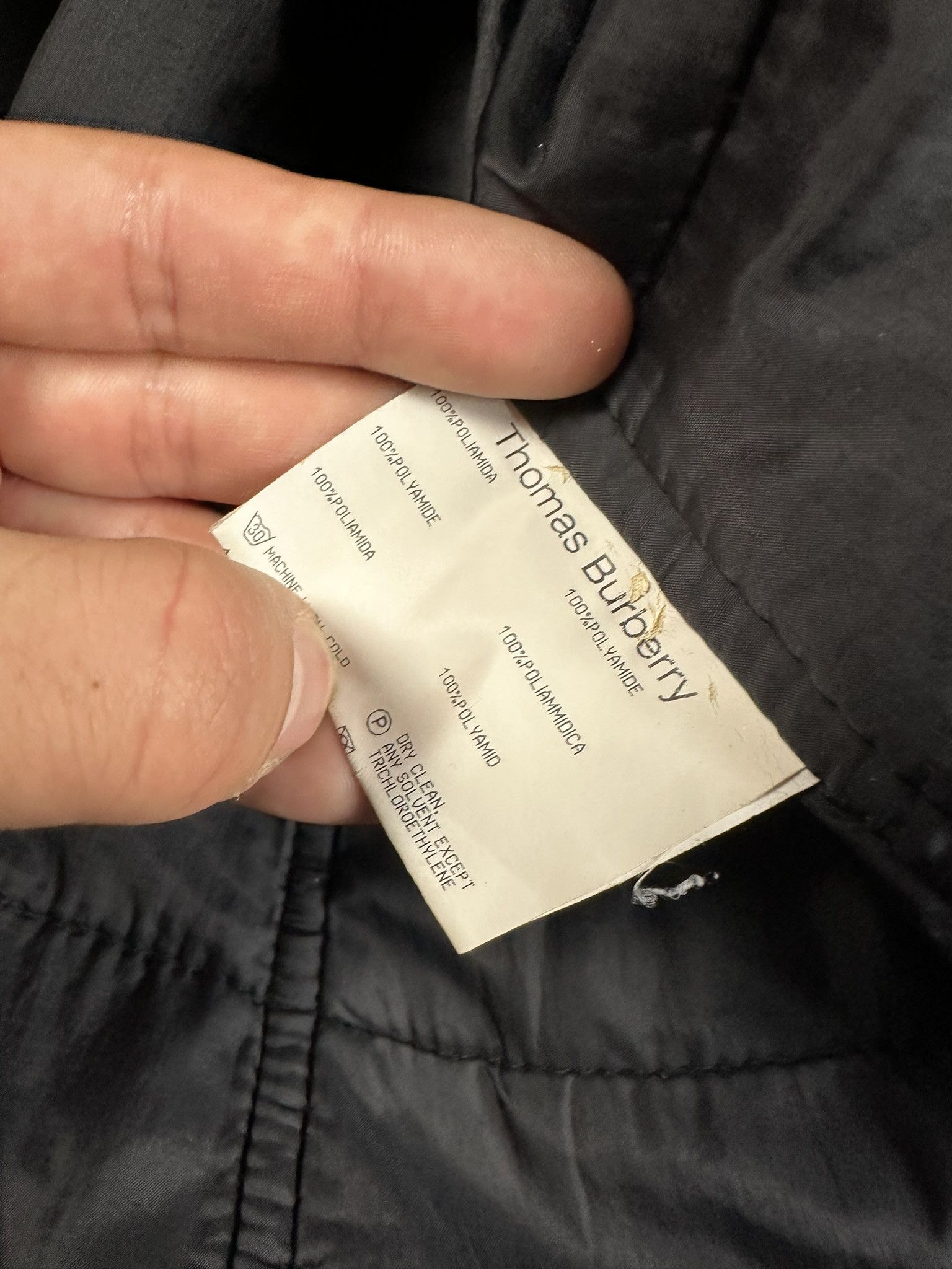Burberry Vintage Thomas Burberry Nylon Coat Size S / US 4 / IT 40 - 6 Thumbnail