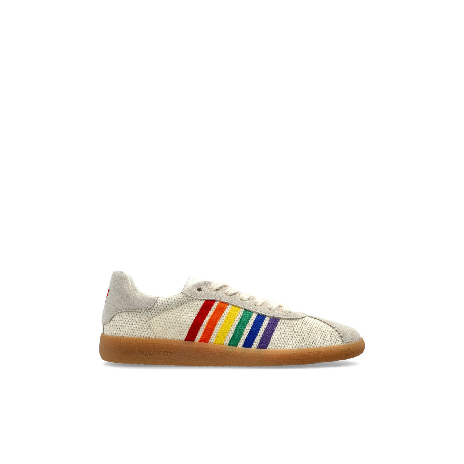 Dsquared2 DSQUARED2 Rebel Beige Suede Sneakers New And Authentic (Men' Size US 10 / EU 43 - 1 Thumbnail