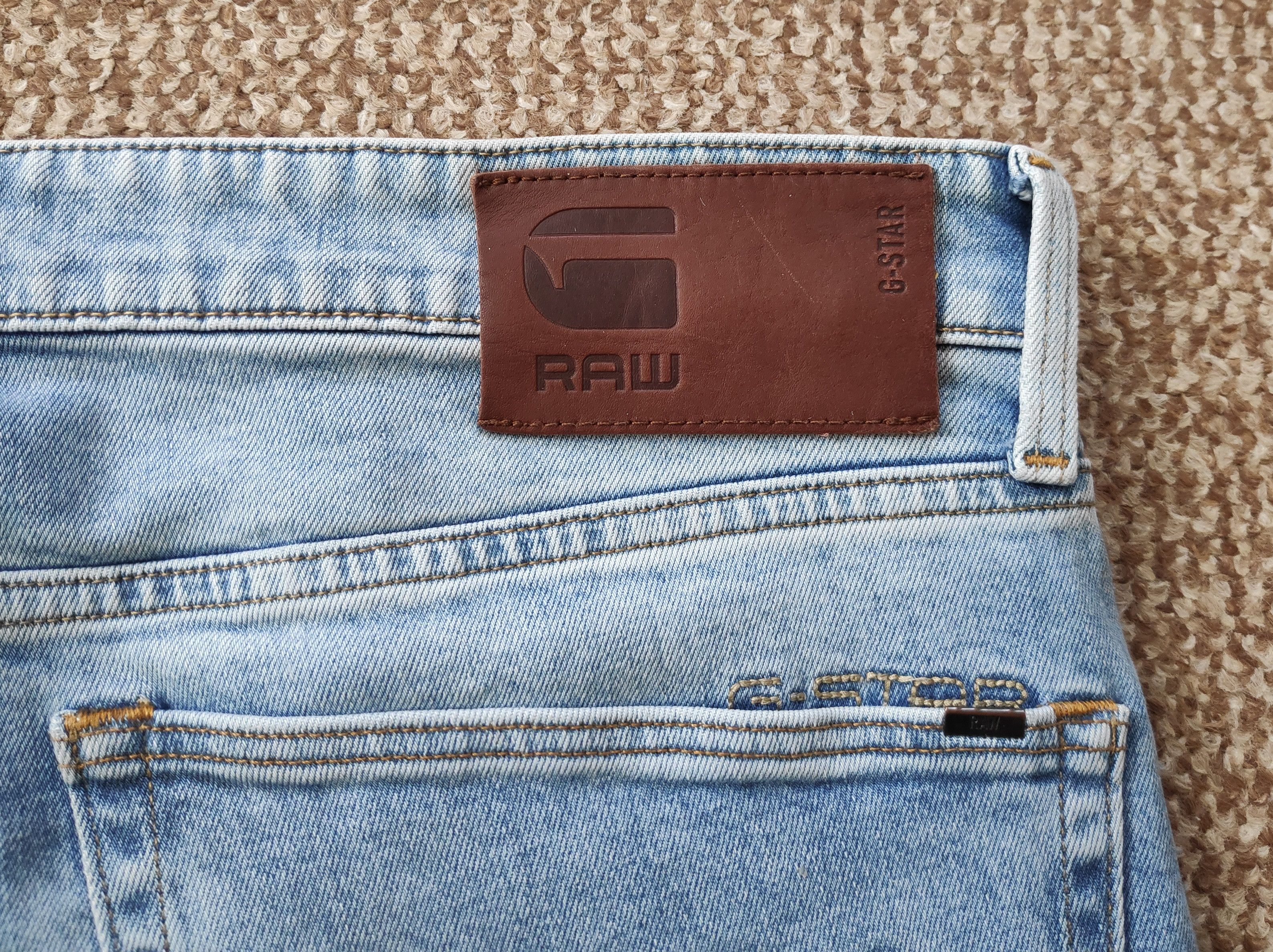 G-Star G-Star Raw 3301 Straight Tapered Denim Jeans Size US 36 / EU 52 - 4 Thumbnail