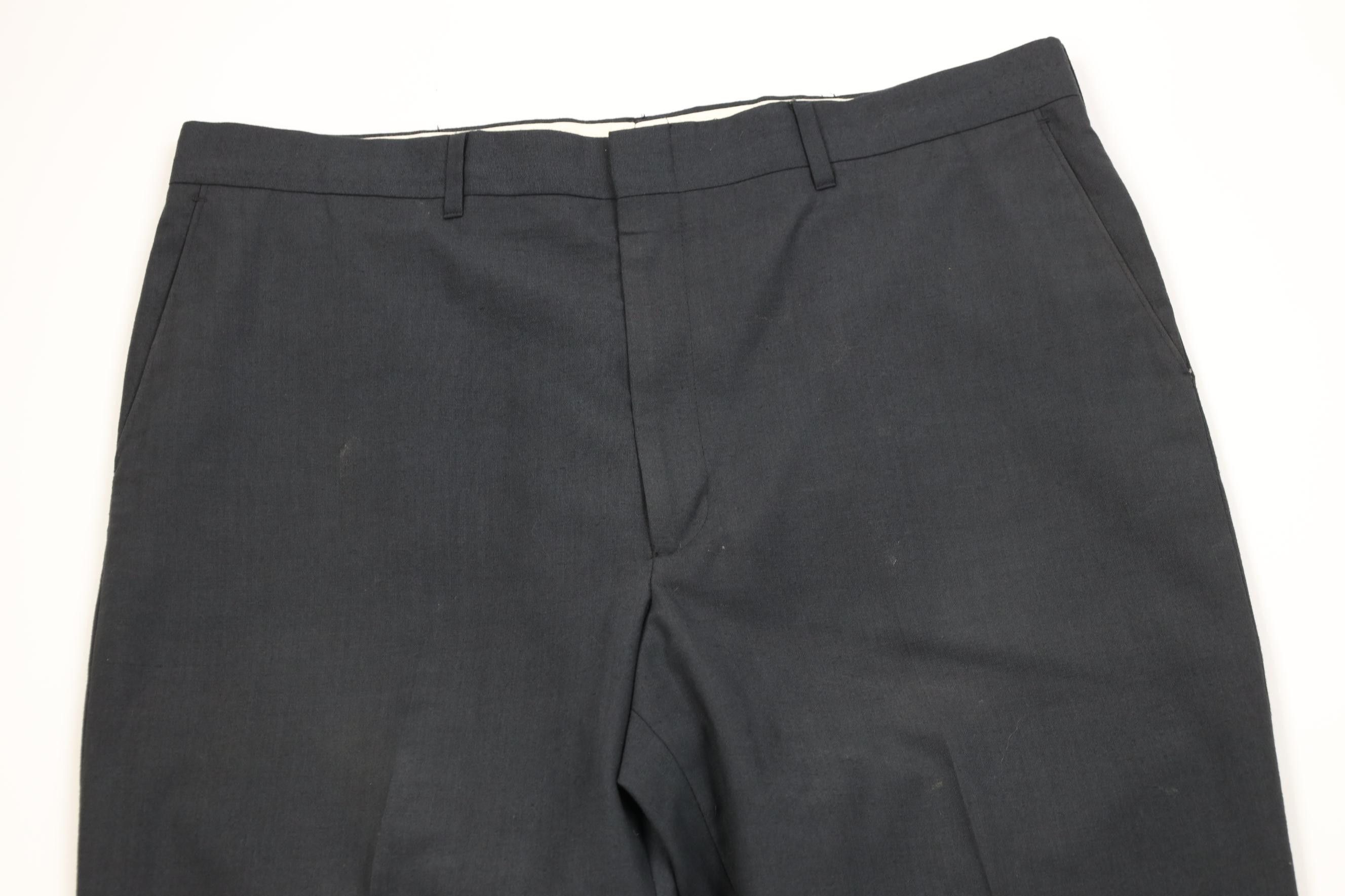 Vintage Vintage 90s Streetwear Blend Knit Wide Leg Chino Pants Size US 38 / EU 54 - 2 Thumbnail