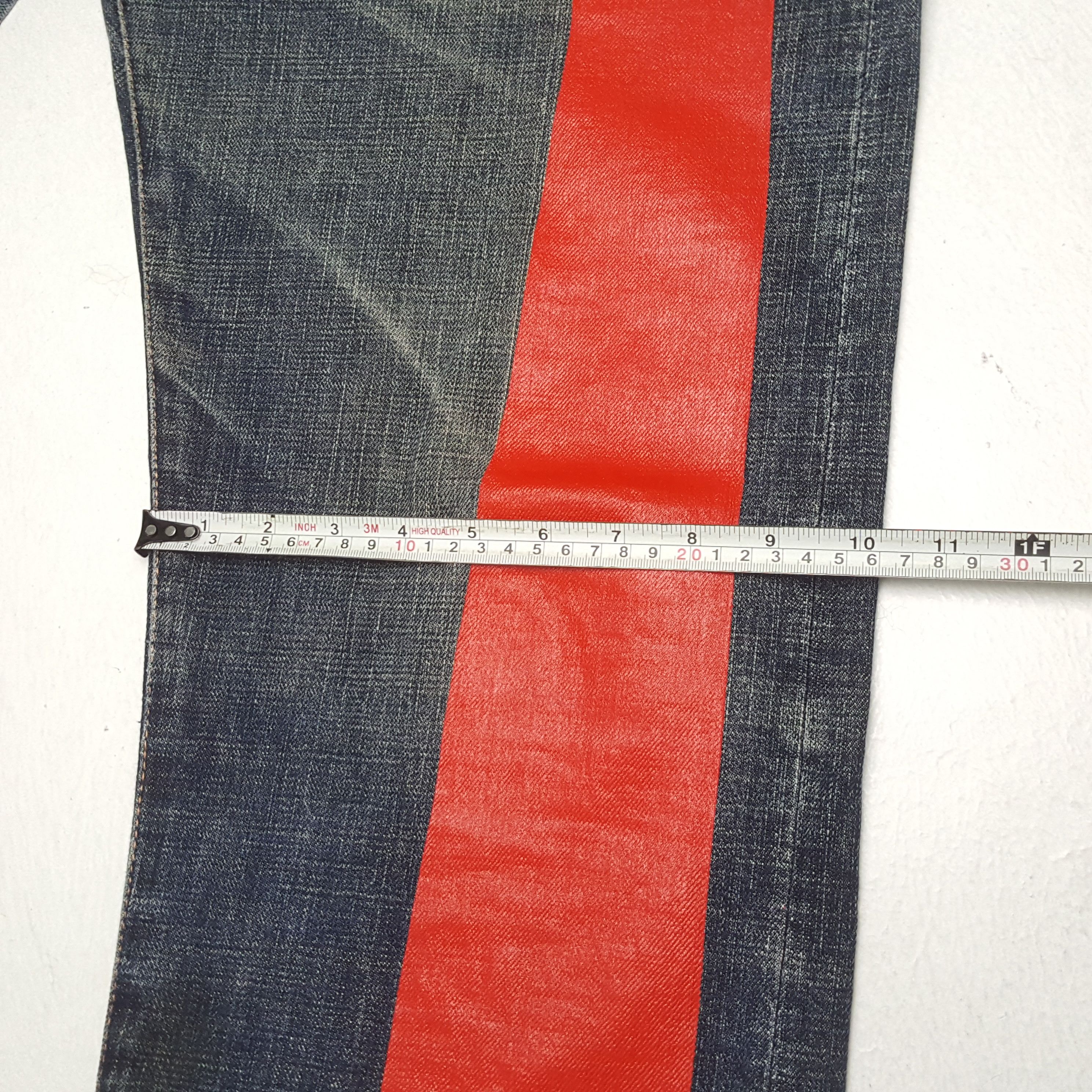 Evisu × Vintage EVISU Japanese Brand Streetwear Custom Daicock Jeans Size US 30 / EU 46 - 10 Thumbnail