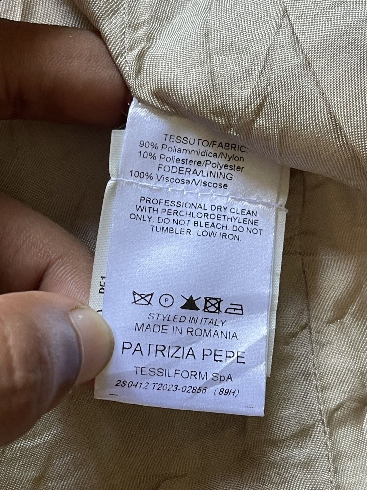 Patrizia Pepe 🔥 PATRIZIA PEPE WOMEN'S PLEATED CROPPED JACKET Size S / US 4 / IT 40 - 8 Thumbnail