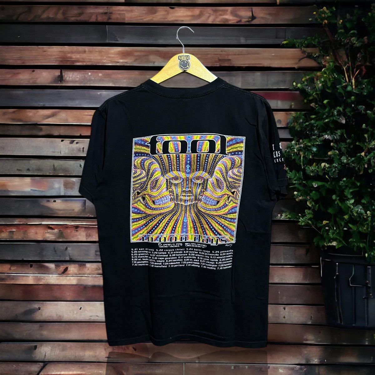 Band Tees × Vintage Y2K Tool 10.000 Days Tour 2006-2007 Band T-Shirt Size US M / EU 48-50 / 2 - 2 Thumbnail