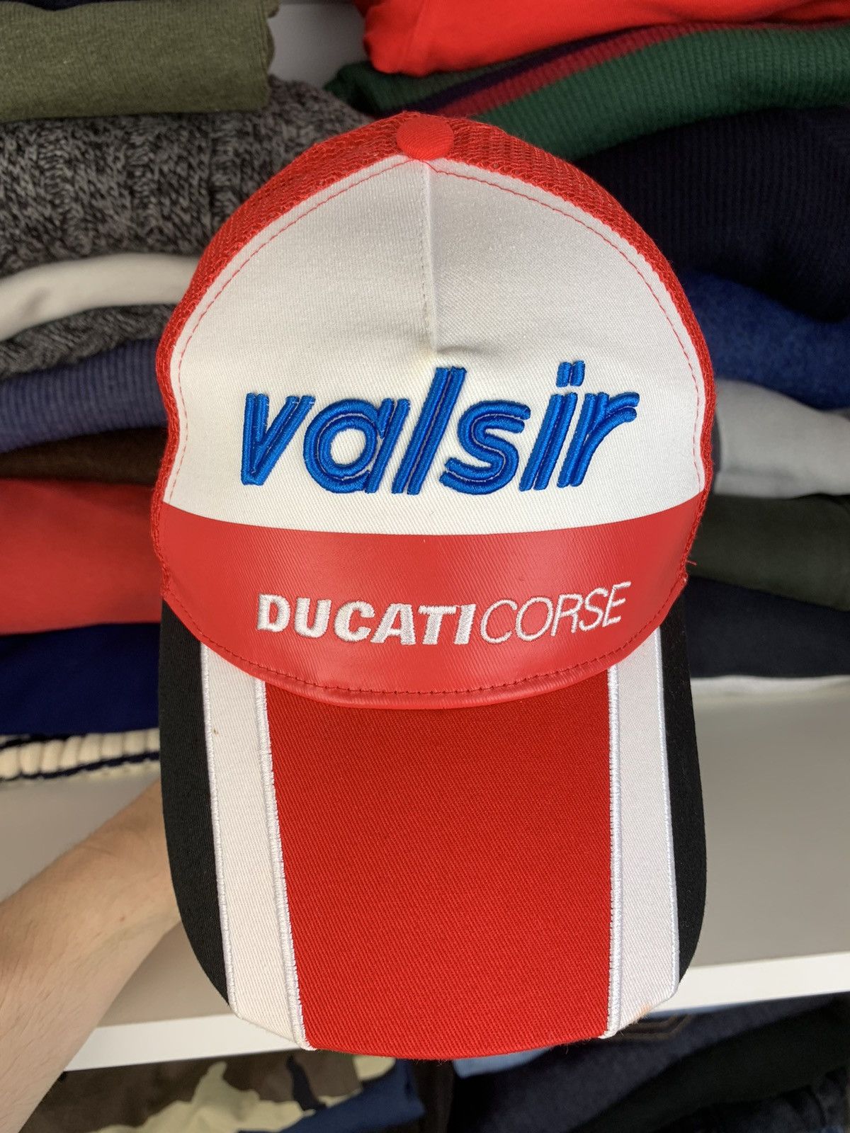 Ducati Ducati Corse Racing Cap Hat Size ONE SIZE - 5 Thumbnail