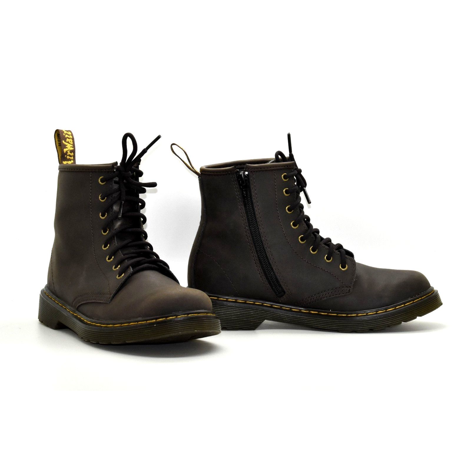 Dr. Martens DR MARTENS 1460 J Wildhorse Lamper Junior/Youth Boots Sz 36 Size US 5 / IT 35 - 1 Thumbnail