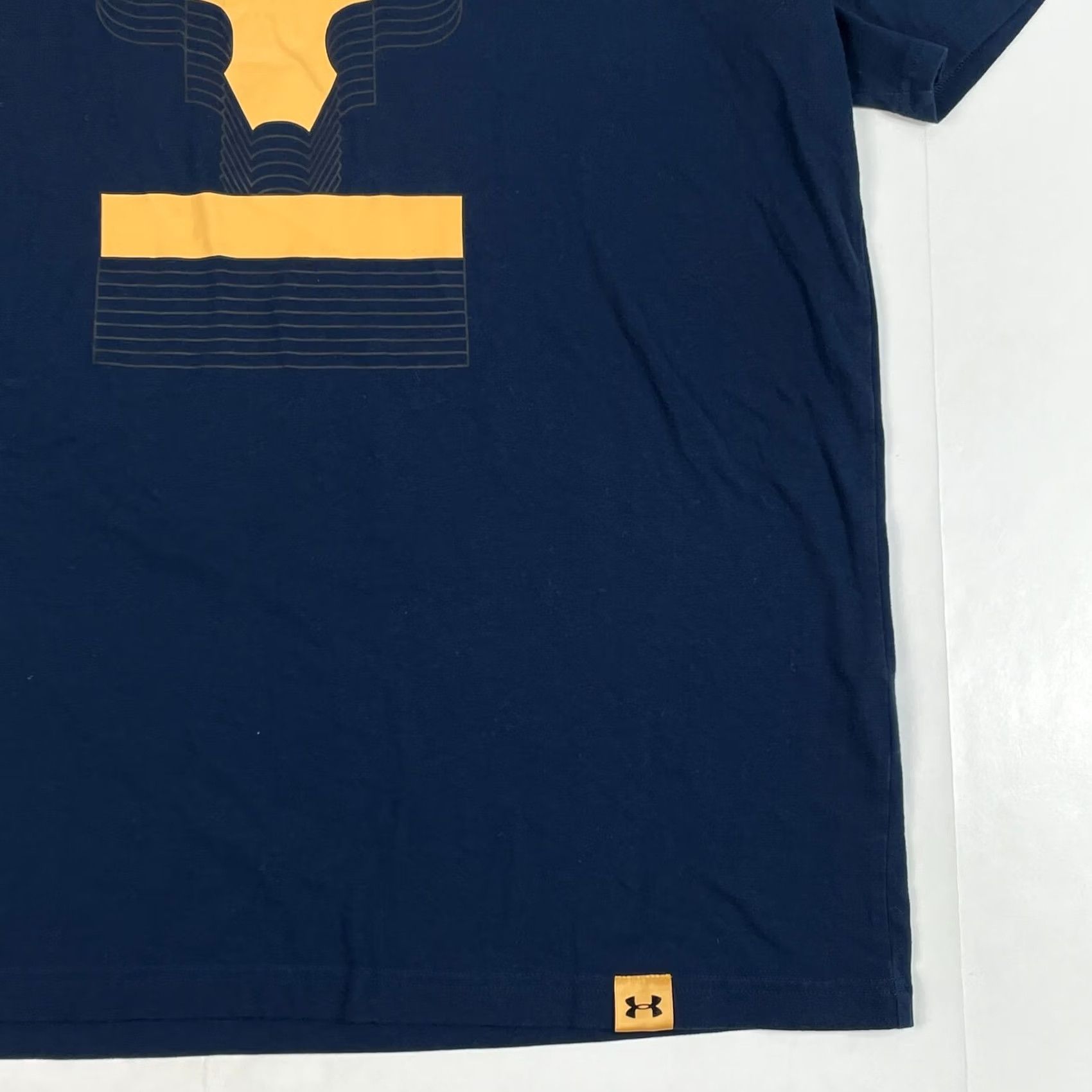 Under Armour Under Armour Shirt - Mens Large Blue Project Rock HeatGear Short Sleeve Size US L / EU 52-54 / 3 - 4 Thumbnail
