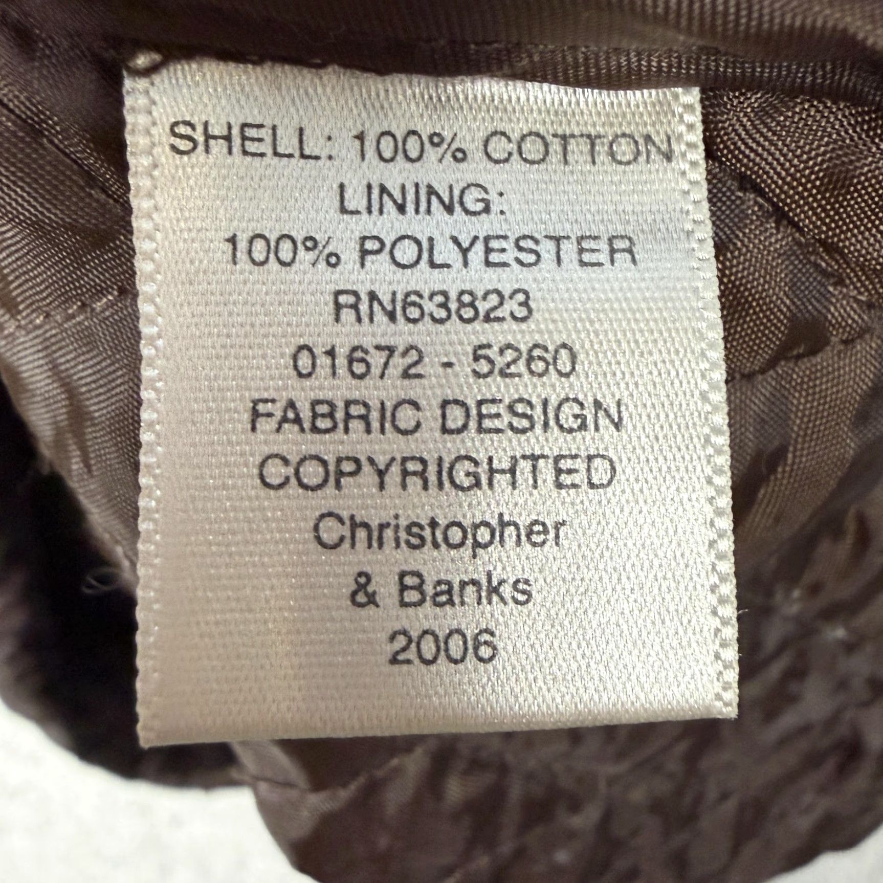 Vintage Christopher & Banks Vest Womens Medium Plaid Quilted Zip Brown Green Cabincore Size M / US 6-8 / IT 42-44 - 6 Thumbnail