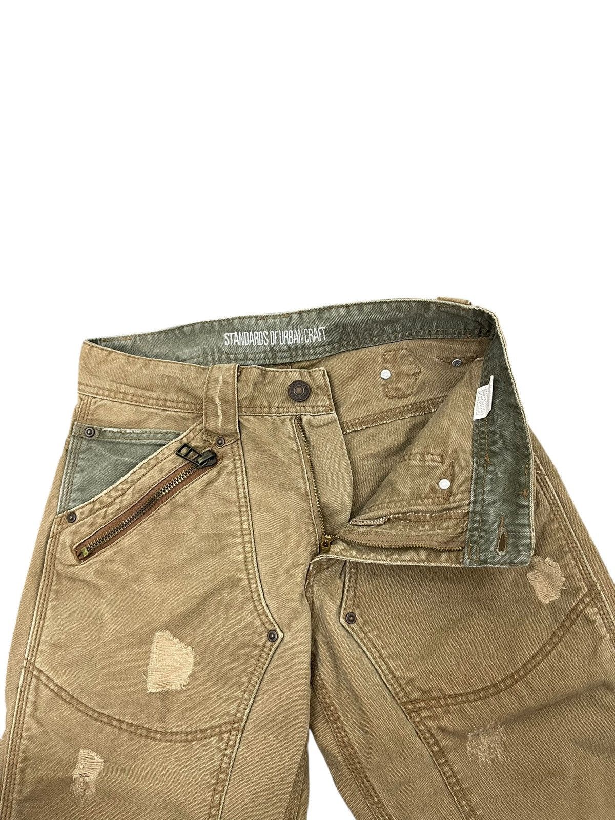Japanese Brand Double Knee Urban Craft Cotton Duck Carpenter Regular 4🟦0 Size US 29 - 14 Thumbnail
