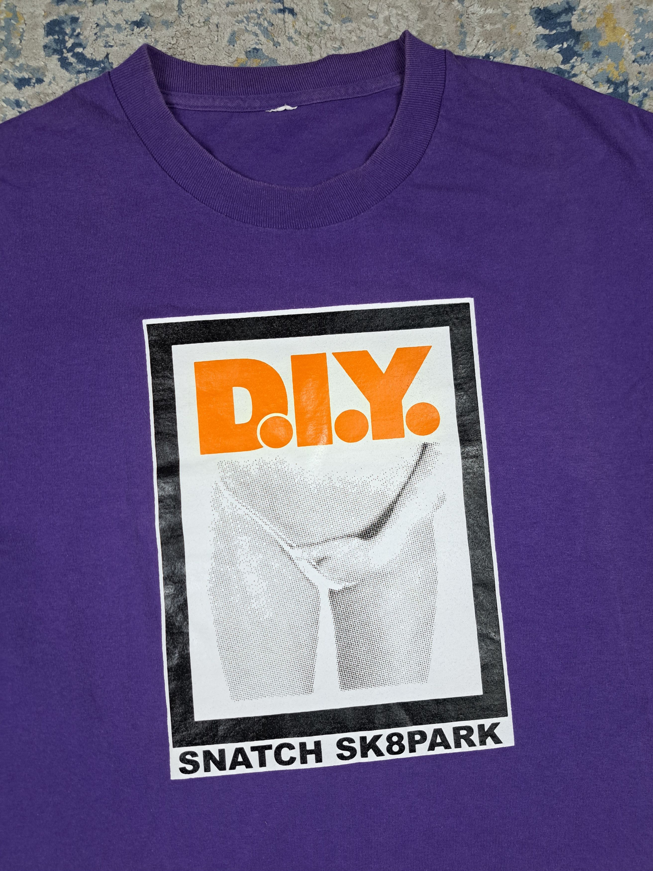 Vintage Vintage Snatch Skate Park DIY Tee Like Hookups Pornstar Size US L / EU 52-54 / 3 - 2 Thumbnail