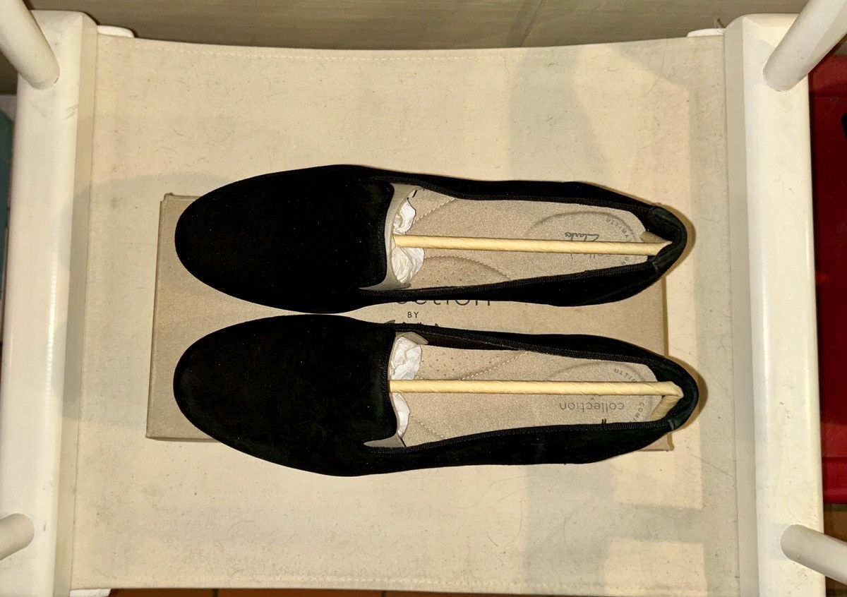 Clarks Clarks “Sara Poppy” Suede Loafer — Size 9M Size US 9 / IT 39 - 7 Thumbnail