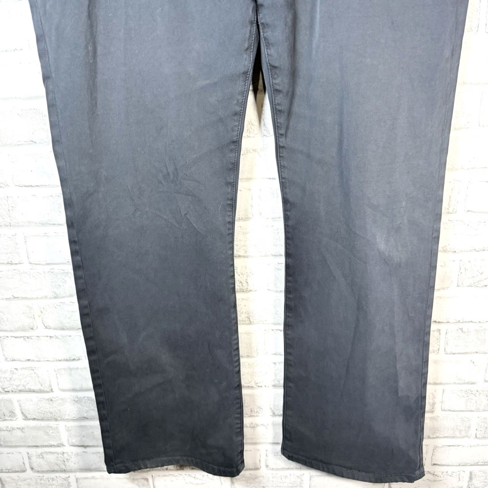 Vintage Adriano Goldschmied The Protege Black Straight Leg Pants Mens 42x34 Chino Baggy? Size US 42 / EU 58 - 3 Thumbnail