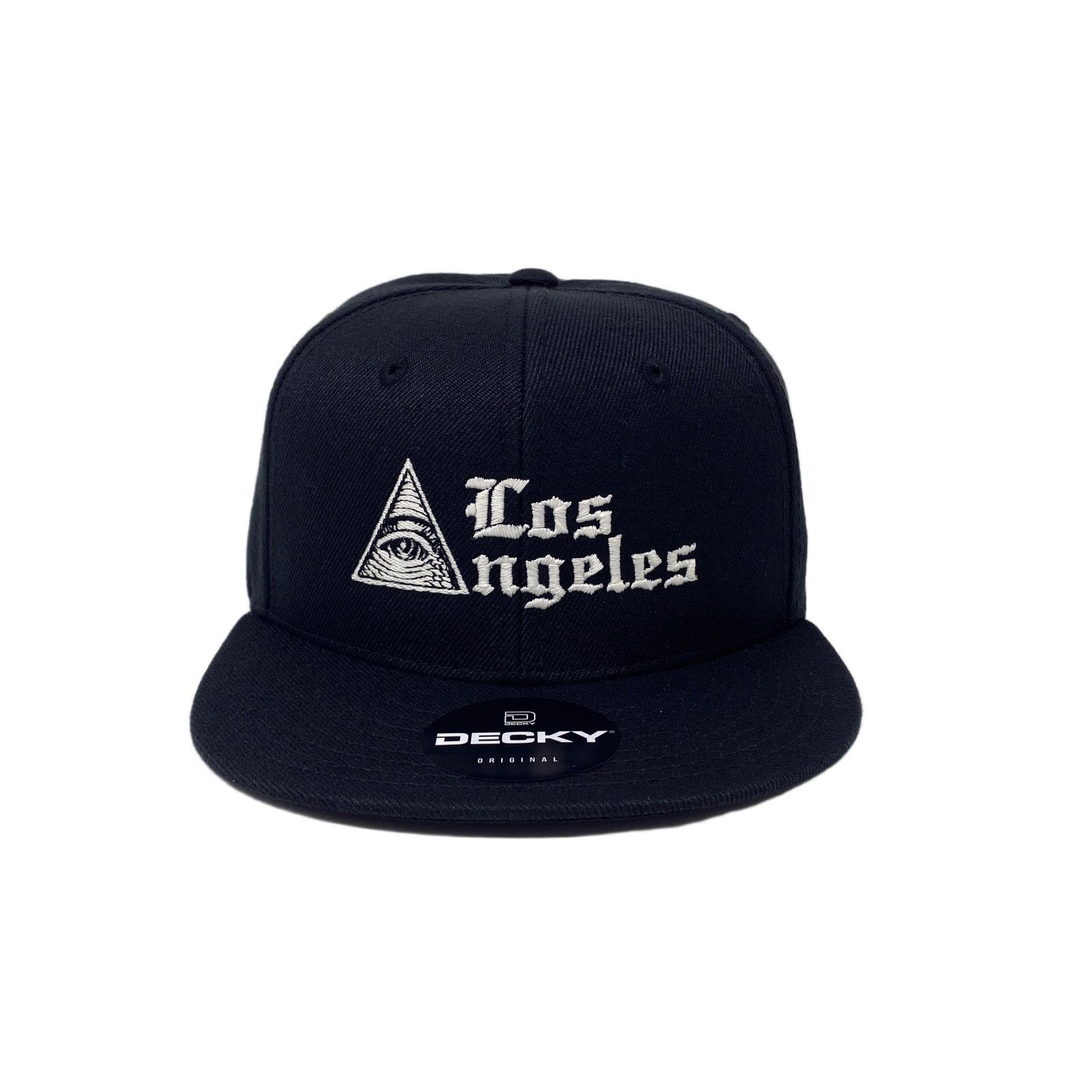 Other Los Angeles Illuminati Snapback Hat All BLK GLOW In The Dark Size ONE SIZE - 4 Thumbnail