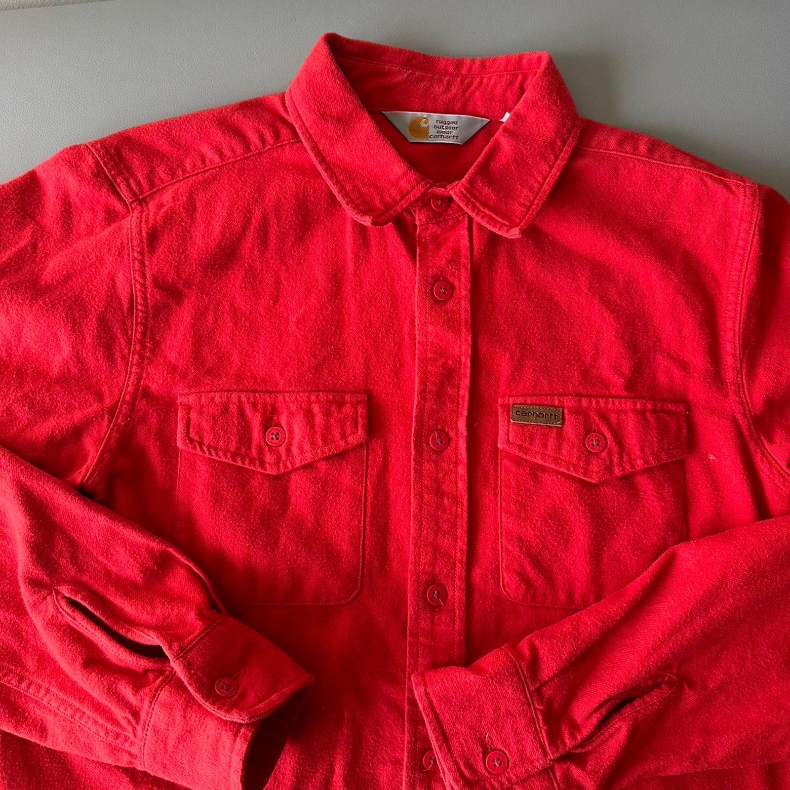 Carhartt Wip Carhartt WIP Rugged Cotton Longsleeve Cotton Flannel Shirt Size US M / EU 48-50 / 2 - 1 Thumbnail
