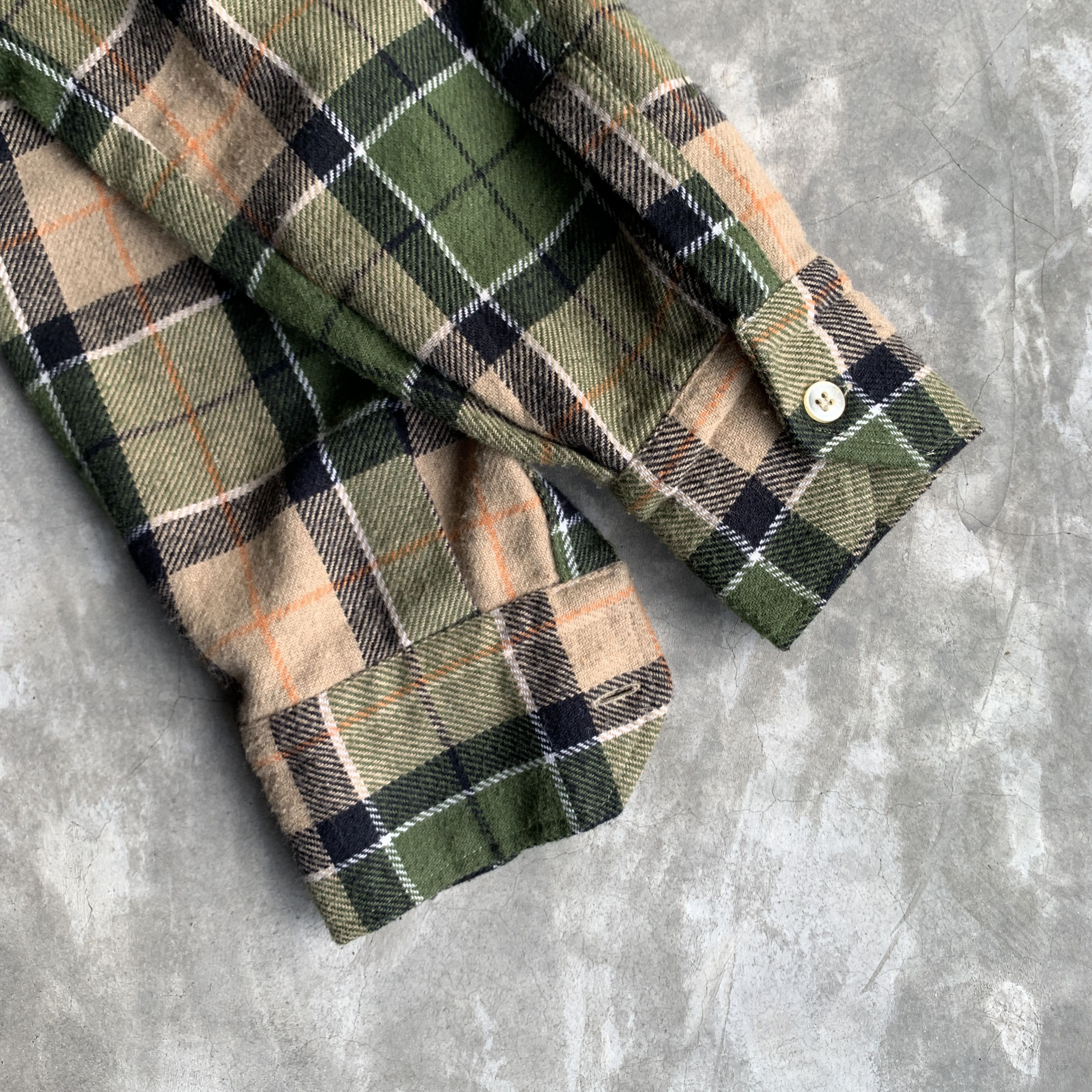 Edition Japan × Vintage Vintage Wool Plaid Shirt Size US M / EU 48-50 / 2 - 7 Thumbnail