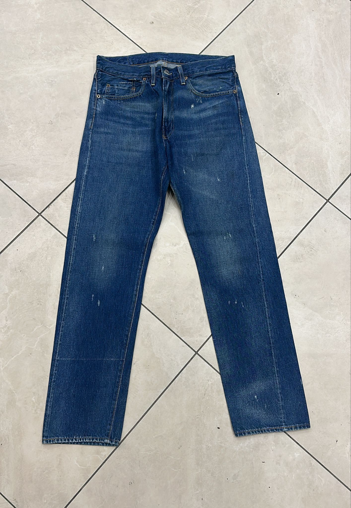 Levi's Vintage Clothing LVC Levi's Vintage Clothing 1954 501XX BigE Selvedge Jeans Size US 32 / EU 48 - 1 Thumbnail