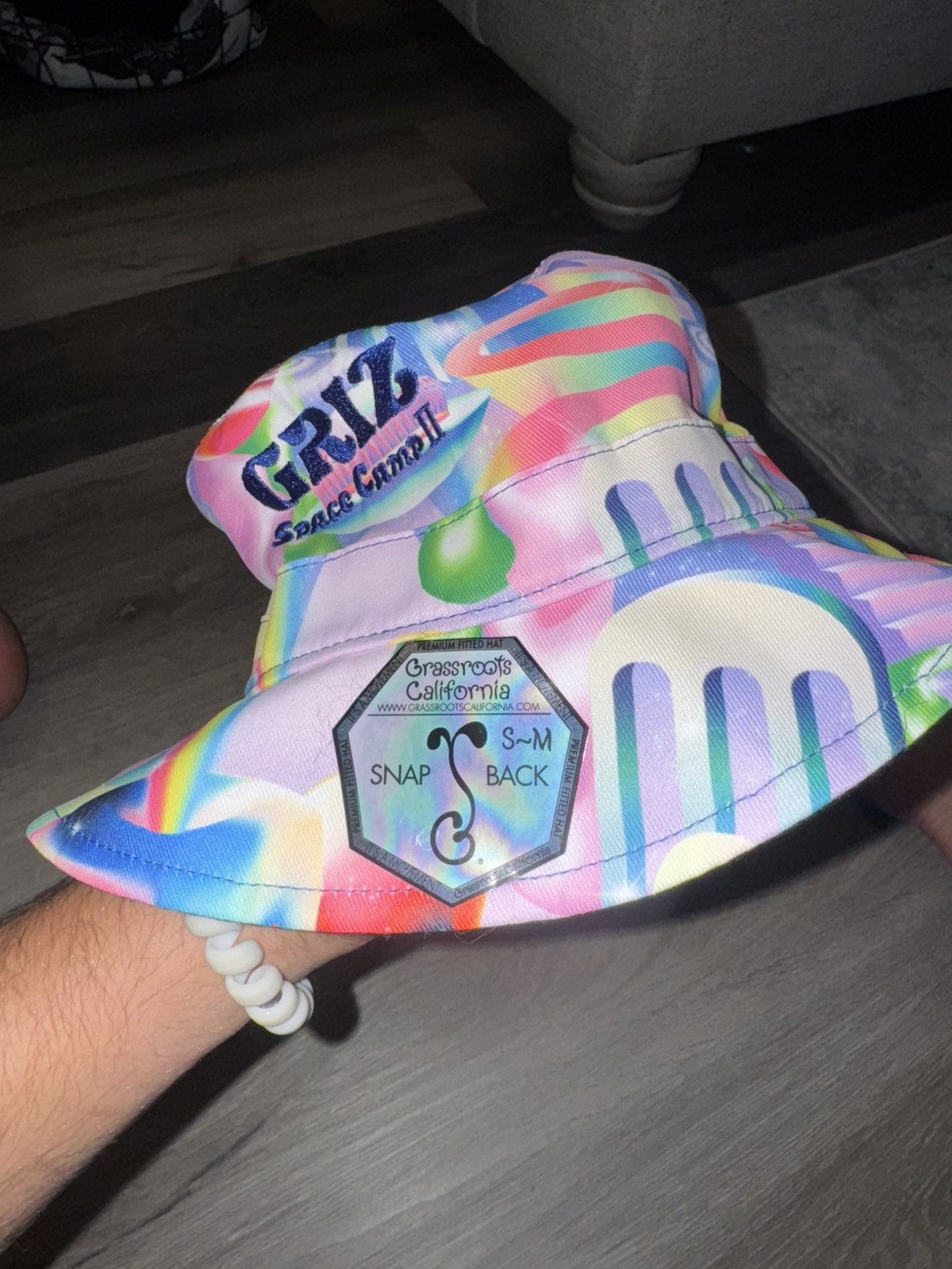 Grassroots California Griz space camp 2 bucket hat Size ONE SIZE - 3 Thumbnail