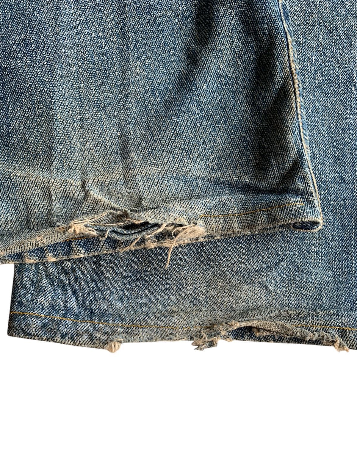 Other VINTAGE EDWIN 505X RUSTY SELVEDGE JAPANESE DISTRESSED DENIM Size US 33 - 21 Thumbnail