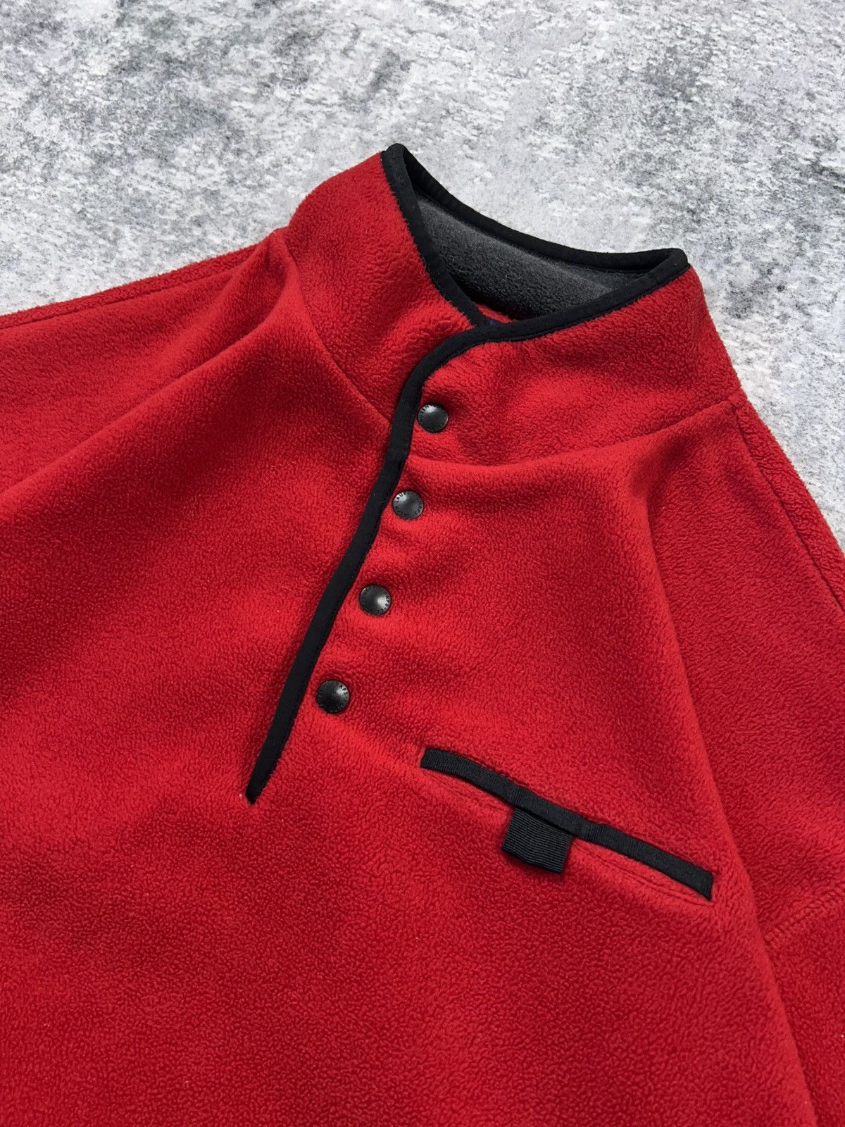 Chaps Ralph Lauren × Polo Ralph Lauren × Vintage Vintage Chaps Ralph Lauren Pullover Fleece Jacket Size US L / EU 52-54 / 3 - 3 Thumbnail