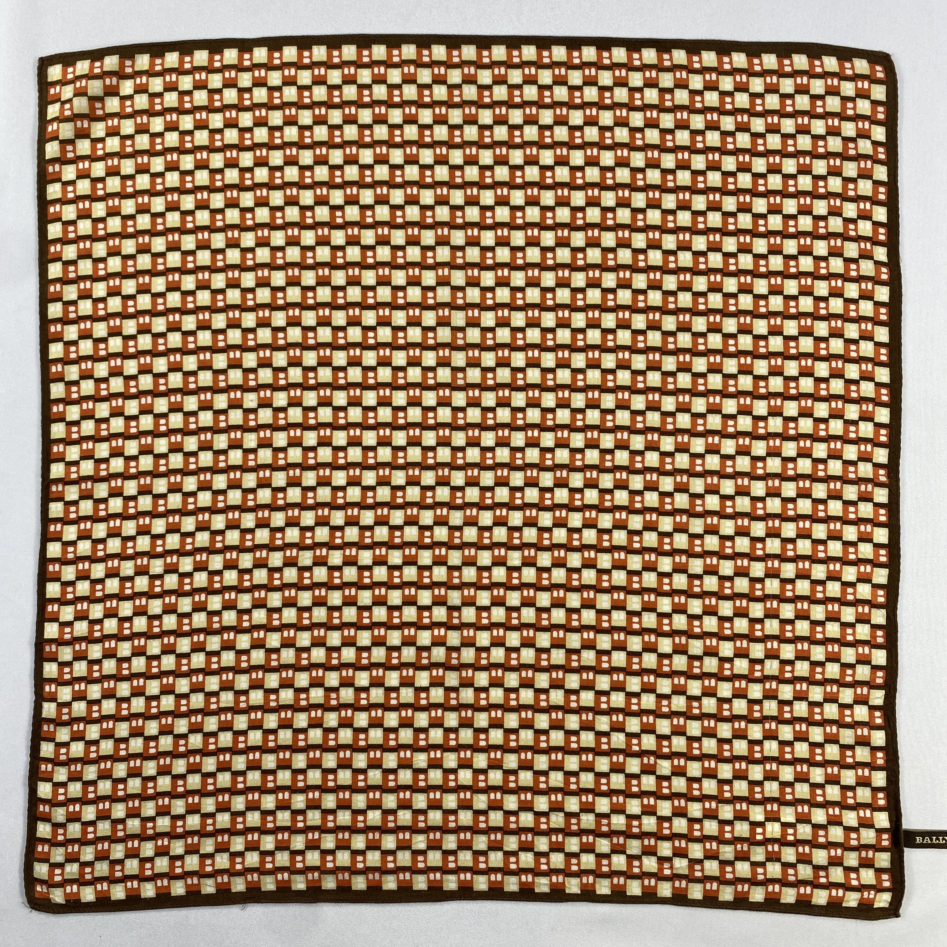 Bally × Vintage Bally Neckerchief / Bandana / Handkerchief-P1790 Size ONE SIZE - 1 Thumbnail