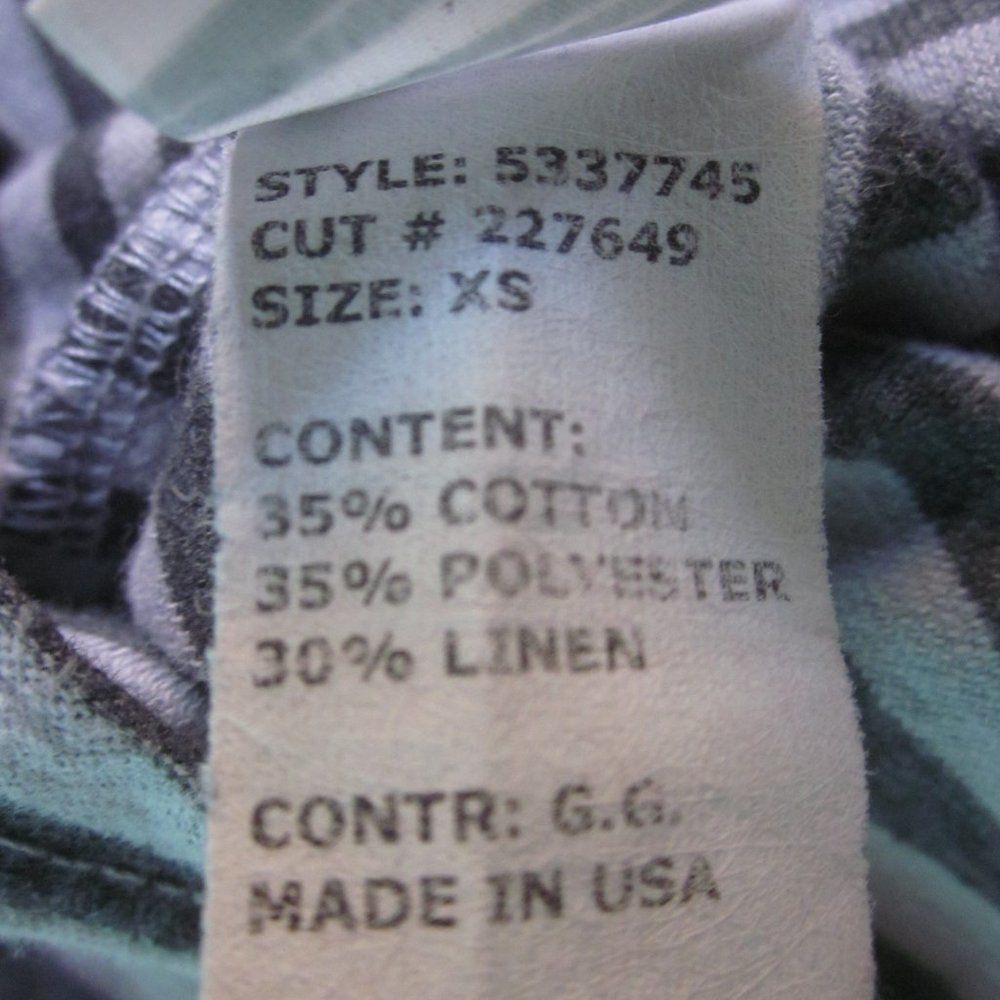 Habitat Cut Loose Striped Mini Dress or Long Tunic Size XS Size XS / US 0-2 / IT 36-38 - 9 Thumbnail
