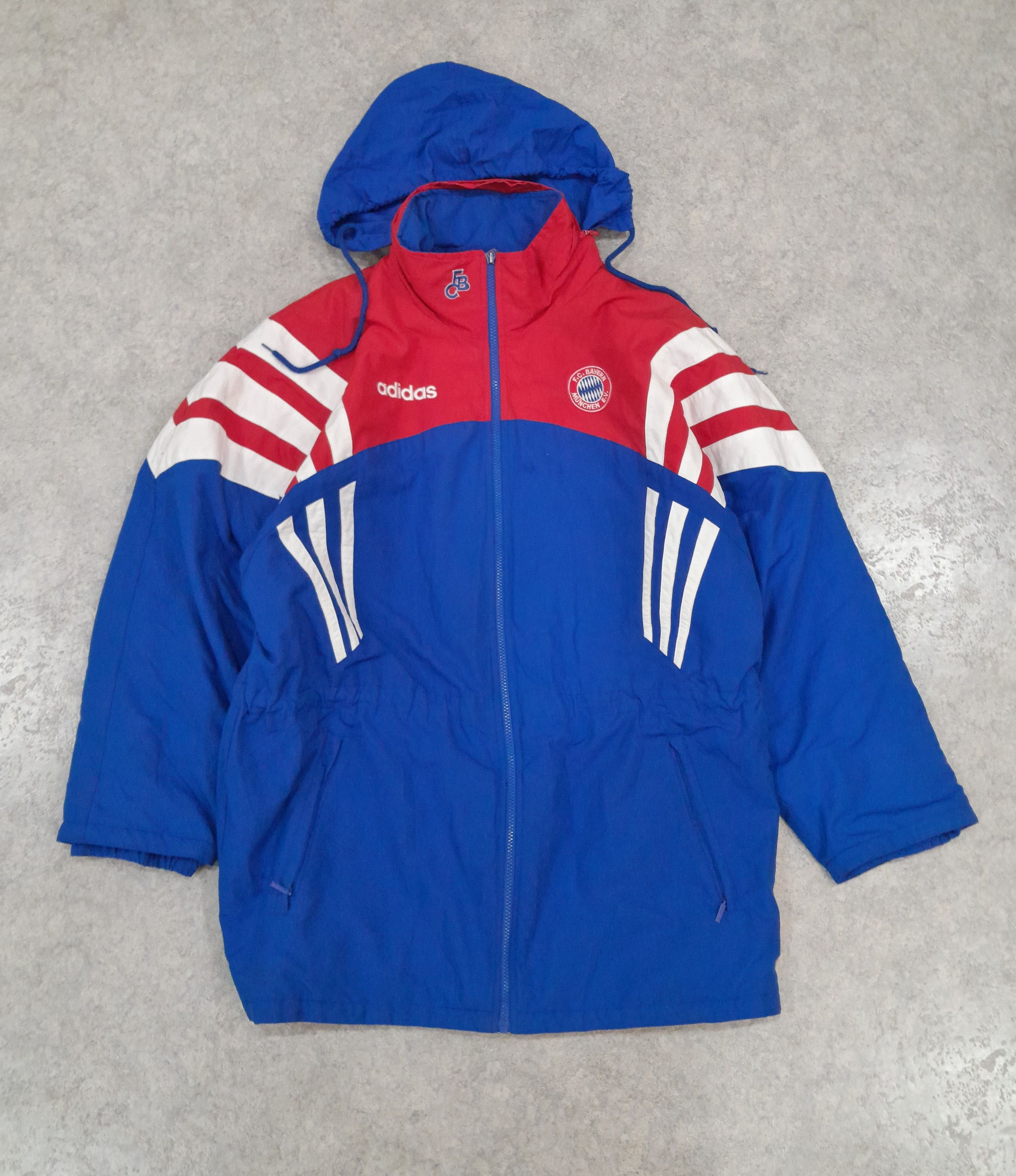 Adidas Fc Bayern 95/96 Size US XL / EU 56 / 4 - 1 Thumbnail