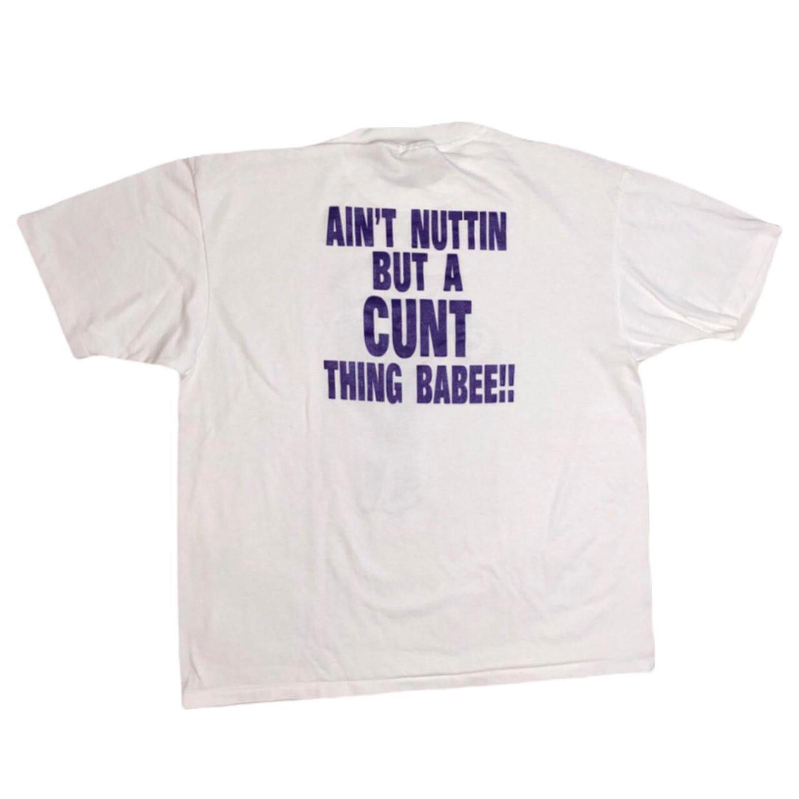 Designer Vintage Country Aint Nuttin But A "C" Thing Babee!! Rap Tee Size US XL / EU 56 / 4 - 2 Thumbnail
