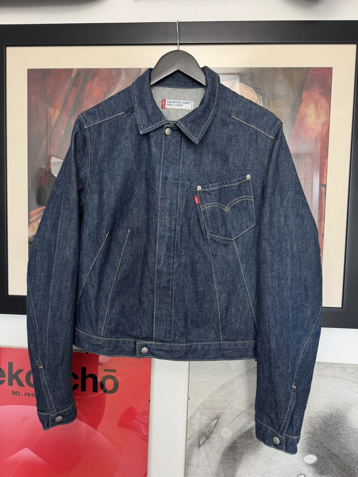 Levi's Vintage Levi’s engineered Denim Jacket Vintage Y2k Retro Size US M / EU 48-50 / 2 - 1 Thumbnail