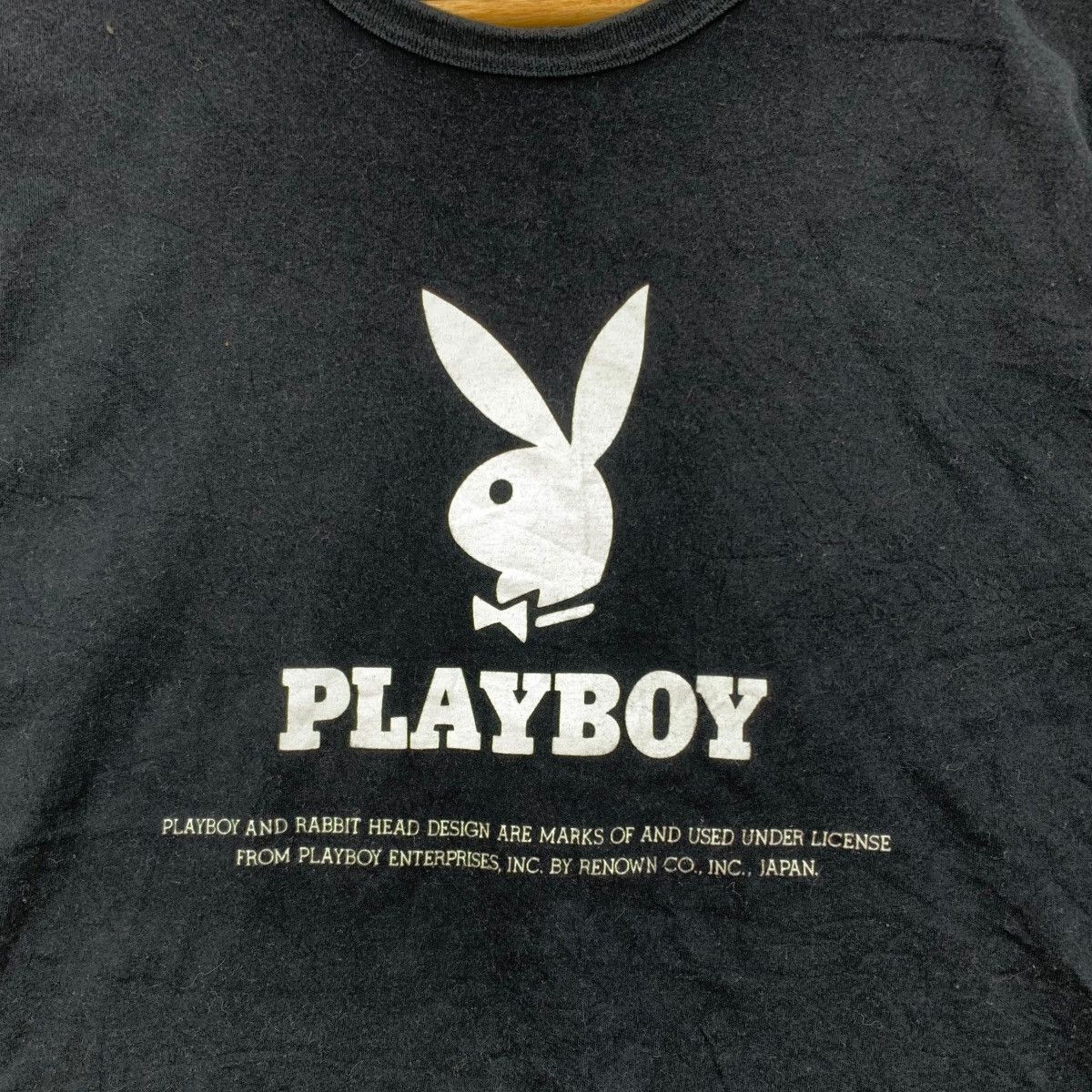 Playboy Vintage 90s PLAYBOY FOR BODY Bunny Logo JapaneseBrand Tshirt Size US S / EU 44-46 / 1 - 3 Thumbnail
