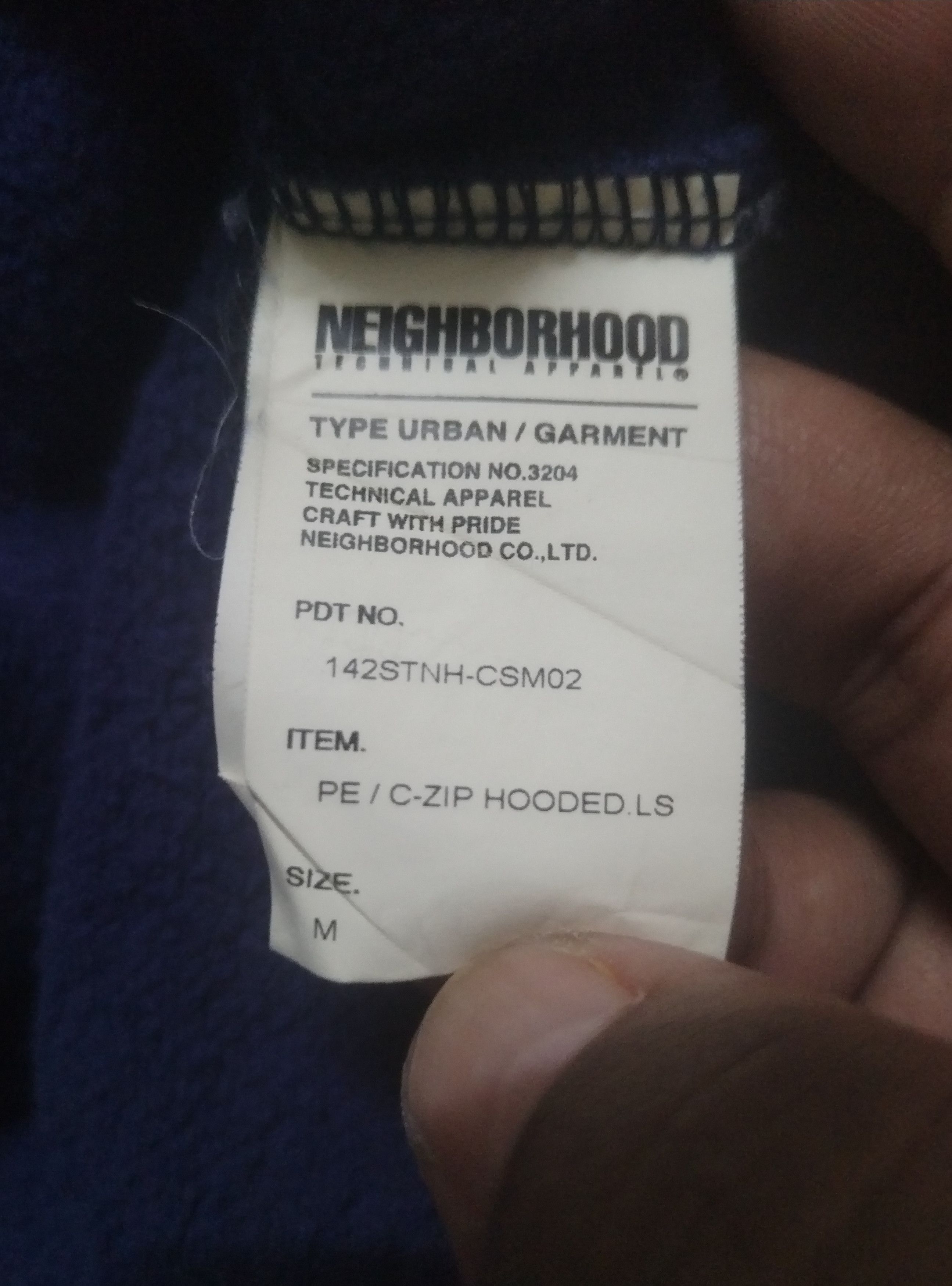 Neighborhood Neighborhood hoodie Size US M / EU 48-50 / 2 - 5 Thumbnail