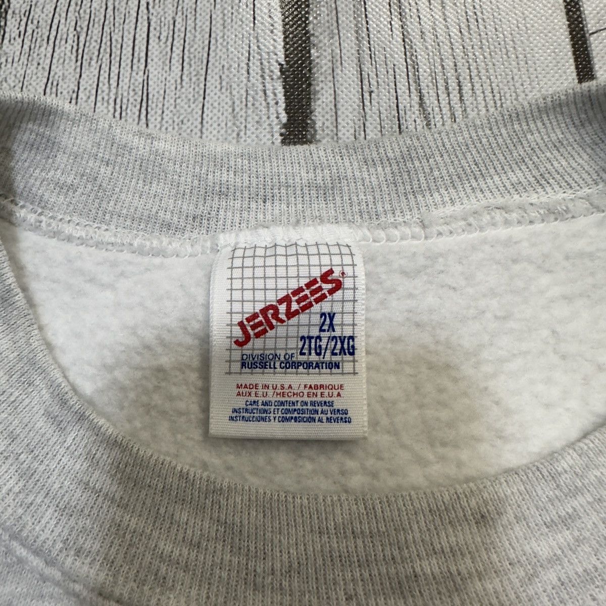 Jerzees × Vintage Vintage West Side Cruisers sweatshirt Size US XXL / EU 58 / 5 - 4 Thumbnail