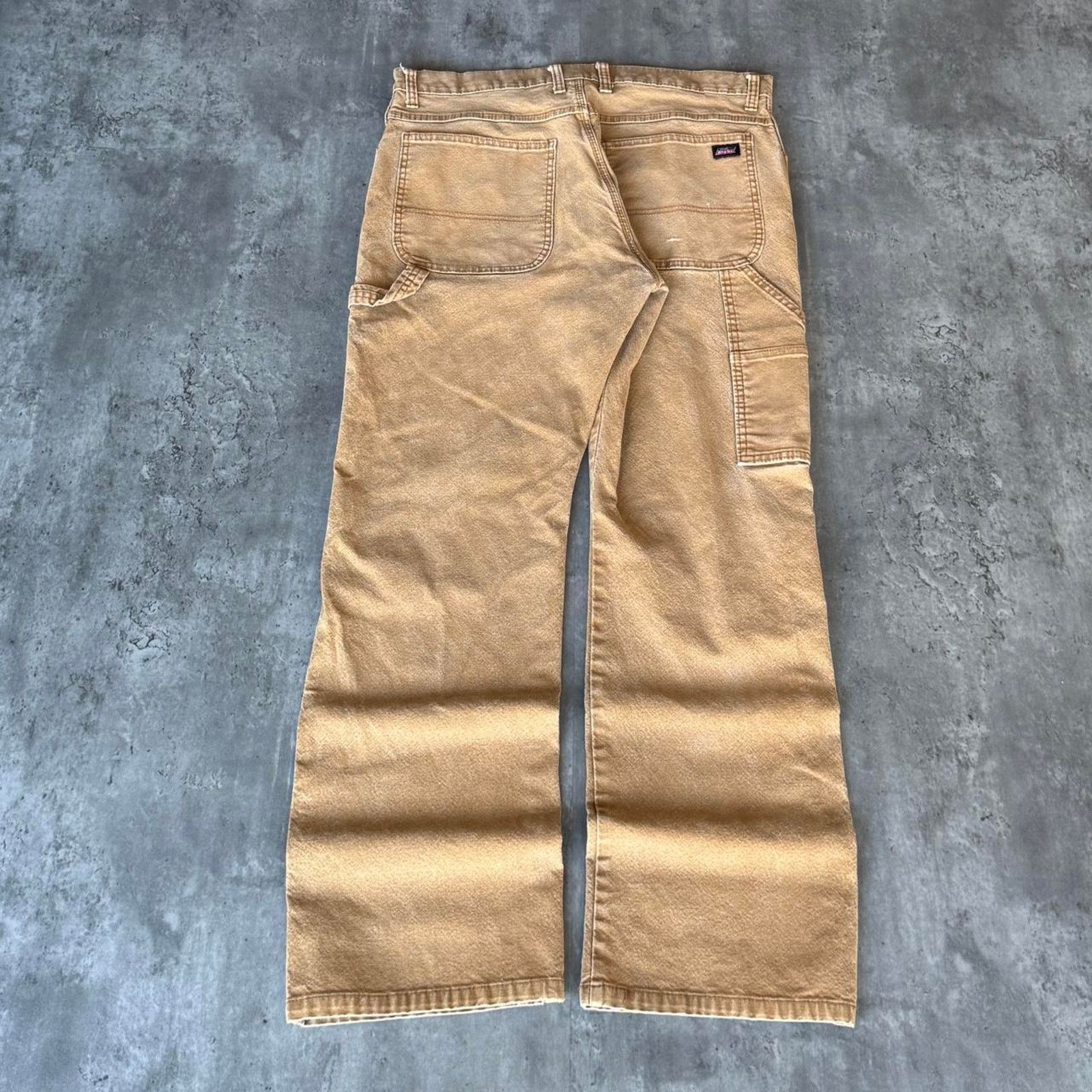 Carhartt × Dickies × Vintage Vintage Y2K Carhartt Style Baggy Opium Carpenter Pants Size US 35 - 1 Thumbnail