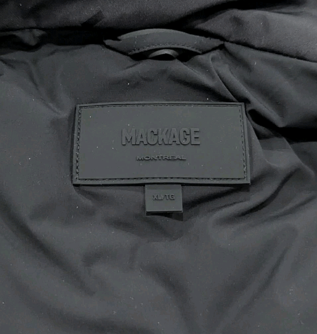 Mackage MACKAGE "Larry" Jacquard Logo Down Vest Black XL Size US XL / EU 56 / 4 - 9 Thumbnail