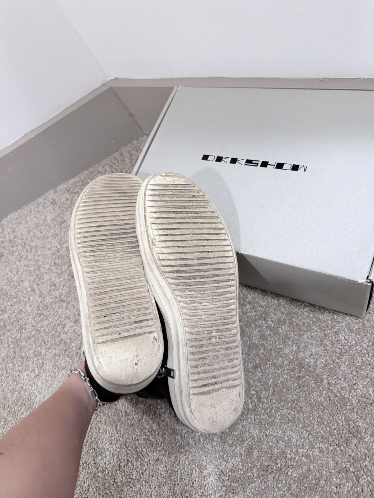 Rick Owens Drkshdw Rick Owens DRKSHDW Ramones Size US 10 / EU 43 - 10 Thumbnail