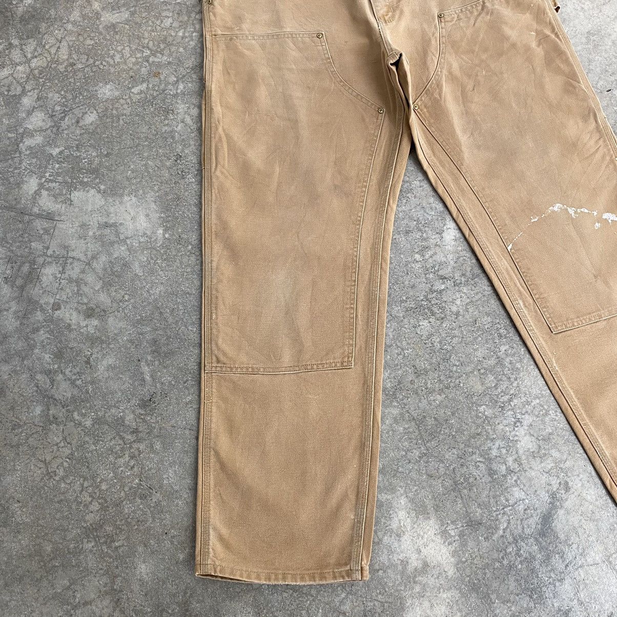 Carhartt Vintage Carhartt Double Knee Faded Splatter Carpenter Pants Size US 38 / EU 54 - 5 Thumbnail