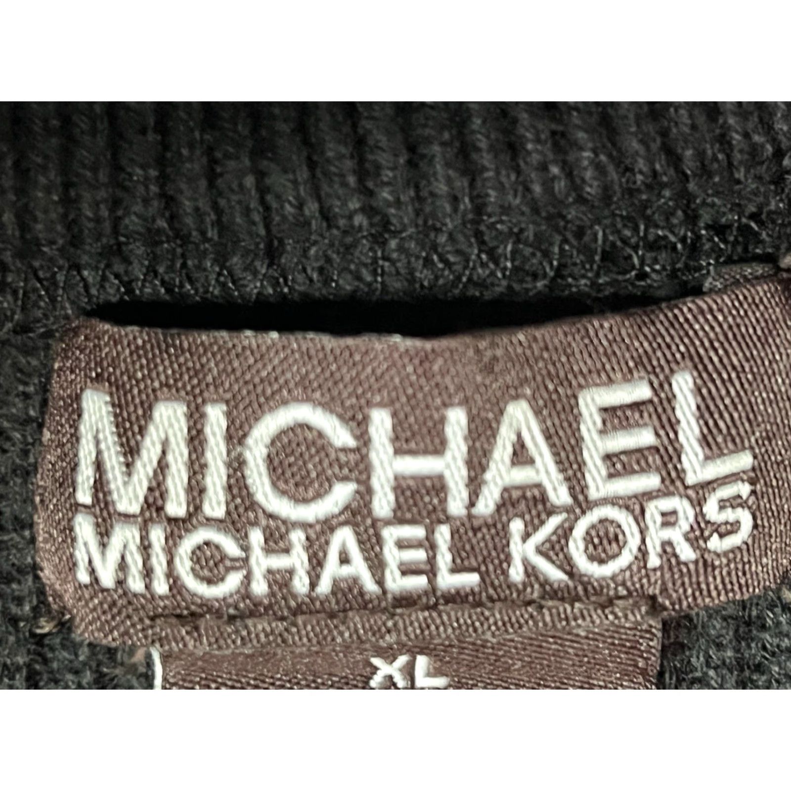 Michael Kors Michael Kors Men’s XL Black Full Zip Sweater 100% Cotton Knit Casual/Zipper Knit Full Zip Sweater Mens XL Black Cotton Kors Size US XL / EU 56 / 4 - 6 Thumbnail