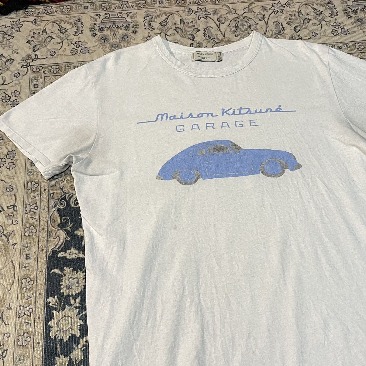 Maison Kitsune Maison Kitsune Garage Tee T-shirt Size US M / EU 48-50 / 2 - 2 Thumbnail