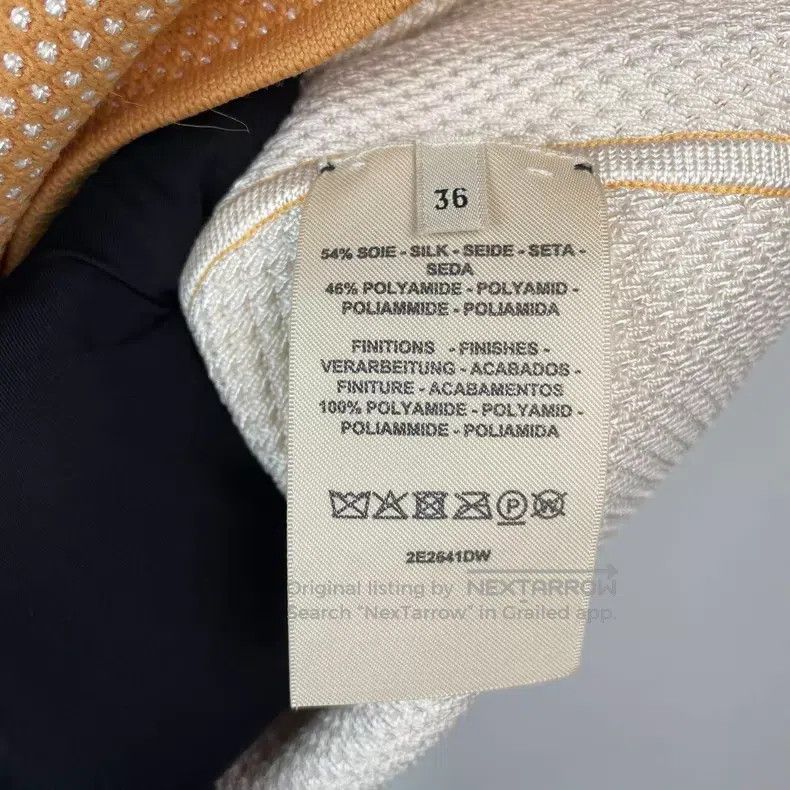 Hermes Hermes Knit Skirt, Yellow, Orange Sleeveless Knit Vest Top Size XS / US 0-2 / IT 36-38 - 7 Thumbnail