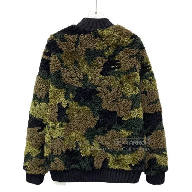 Louis Vuitton Louis Vuitton Color-block camouflage teddy stand-up collar Size US S / EU 44-46 / 1 - 2 Thumbnail