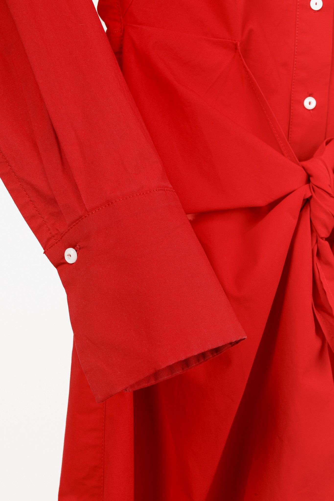 Proenza Schouler Proenza Schouler Resort 2019 Poppy Tie-Waist Shirtdress Size S / US 4 / IT 40 - 6 Thumbnail