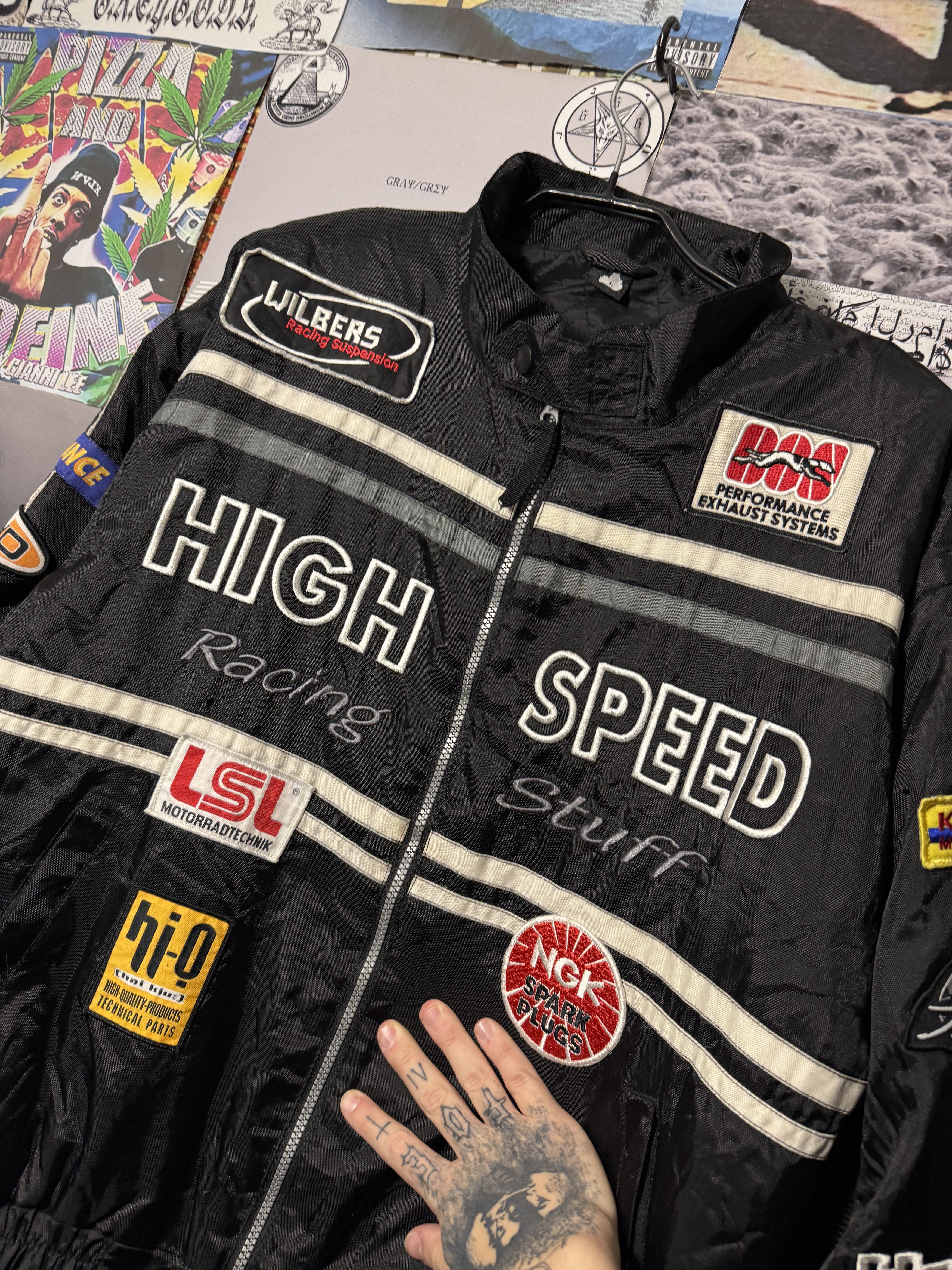 MOTO × Racing × Vintage High Speed Vintage Racing Jacket | Grailed