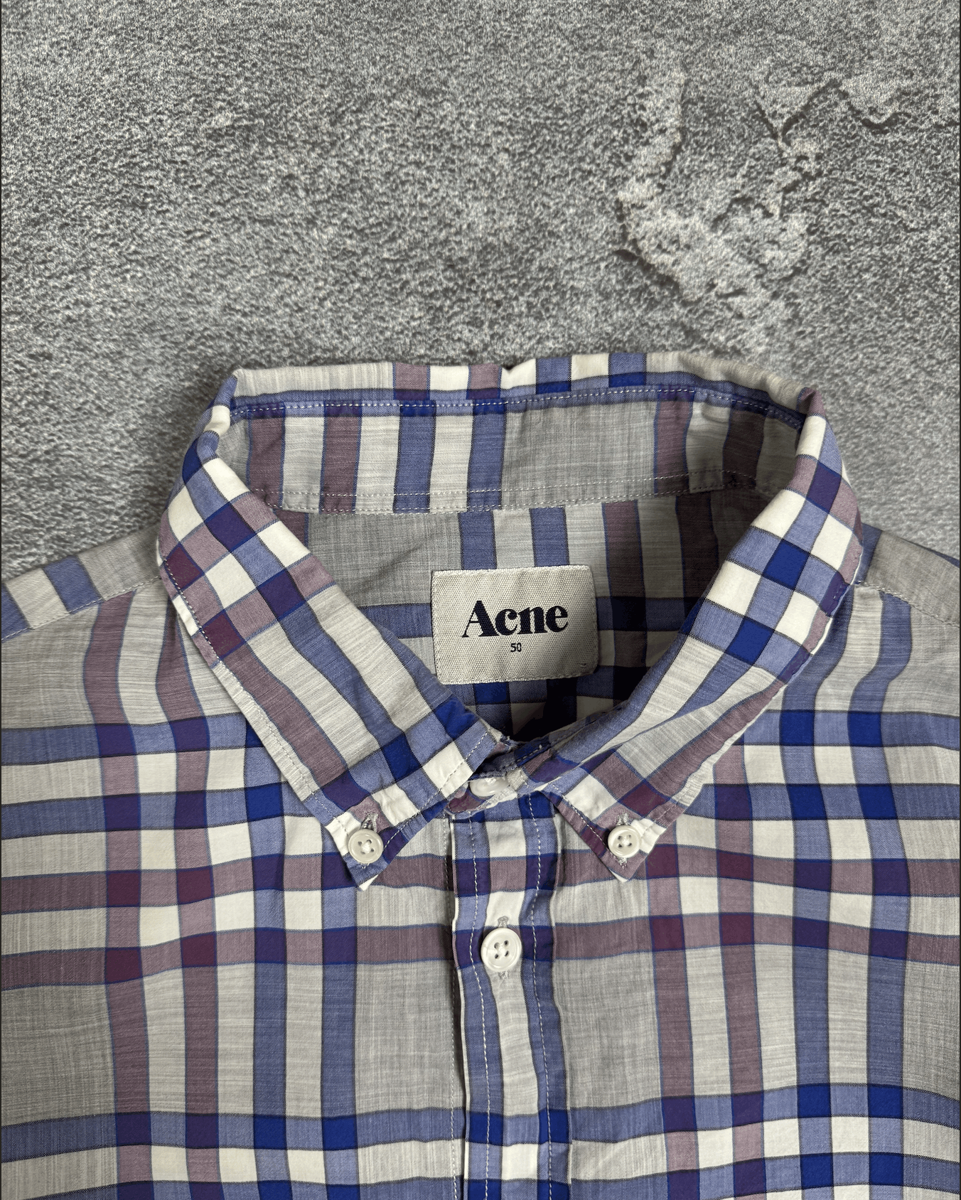 Acne Studios Acne Studios Plaid Button Shirt Size M Luxury Size US M / EU 48-50 / 2 - 3 Thumbnail