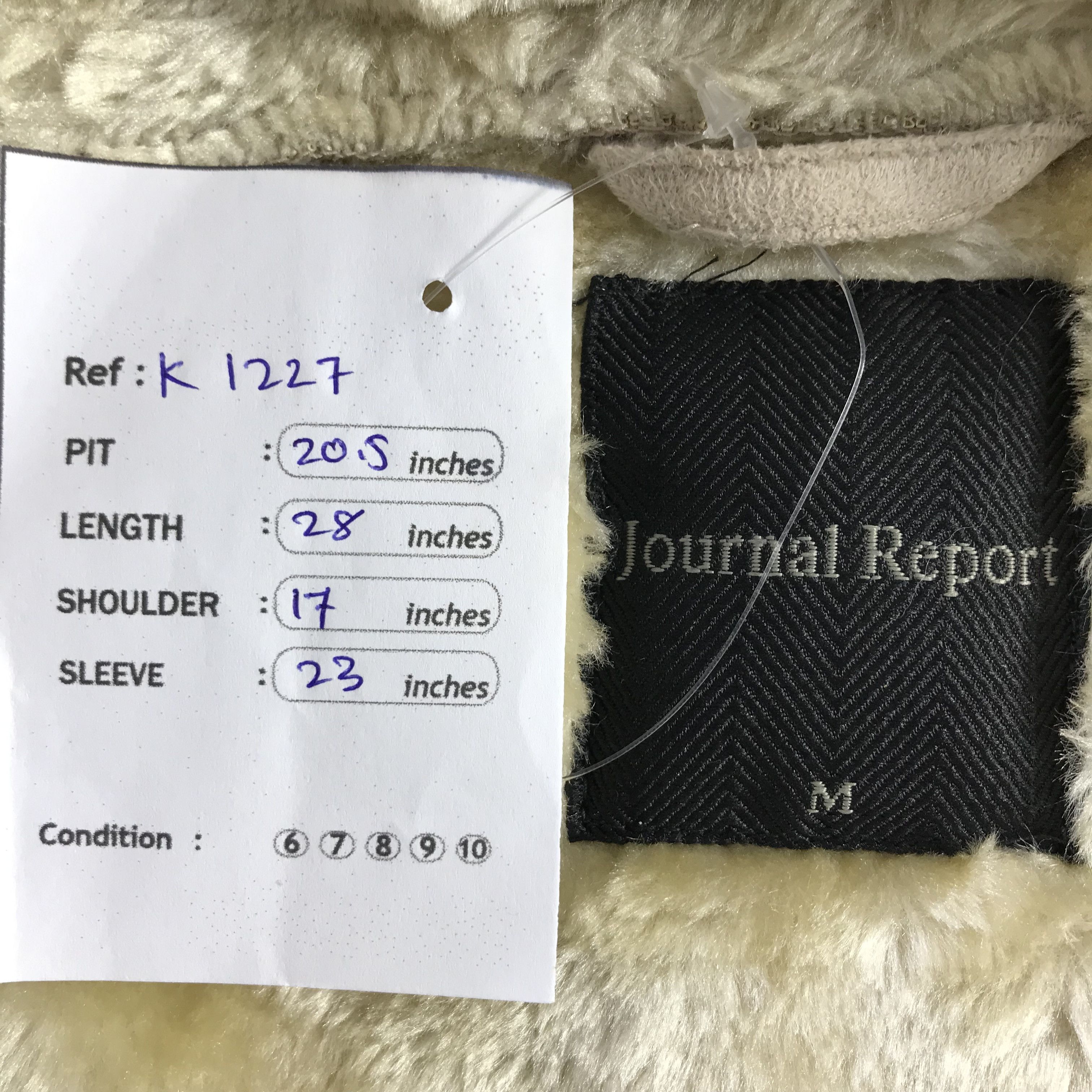 If Six Was Nine Journal Report Faux Suede Jacket Faux Fur Hooded Jacket Size US M / EU 48-50 / 2 - 14 Thumbnail