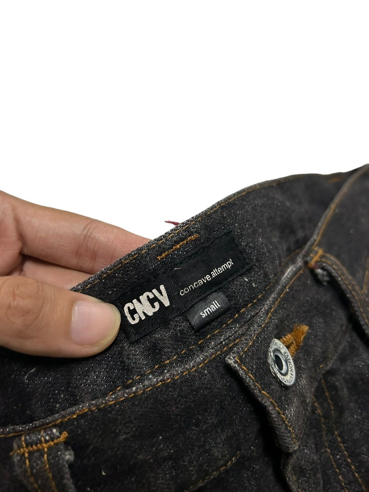 Japanese Brand × Kapital × Vintage Japanese Brand CNCV Concave attempt denim Size US 32 / EU 48 - 9 Thumbnail
