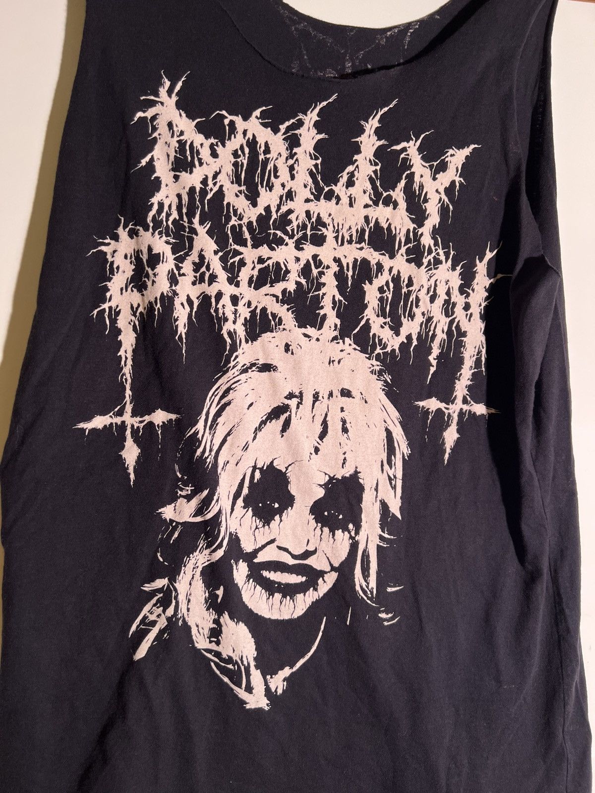 Band Tees Y2K 2000’s VTG Vintage Dolly Parton B*stard MF Goth Tank Top Size US M / EU 48-50 / 2 - 4 Thumbnail