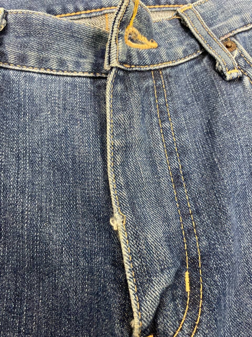 Edwin Vintage edwin 402 uneven fade denim nice design Size US 34 / EU 50 - 9 Thumbnail