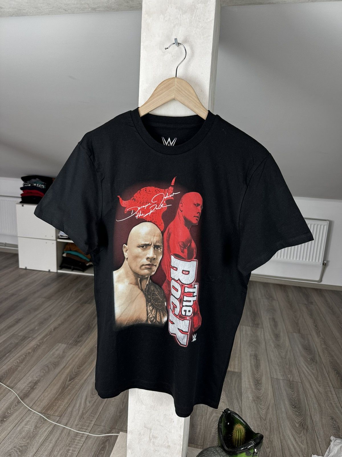 Vintage Vintage THE ROCK WWE Tee Wrestling Size US M / EU 48-50 / 2 - 1 Thumbnail