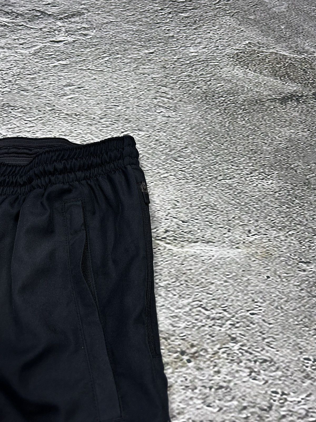 Nike PSG Nike nylon black track pants small swoosh drill Y2K Size US 28 / EU 44 - 4 Thumbnail