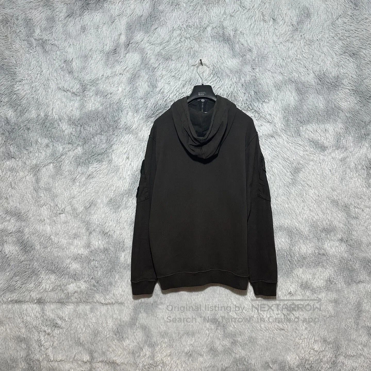 Stone Island stone island zip-up hoodie in deep brown. Size US XL / EU 56 / 4 - 2 Thumbnail
